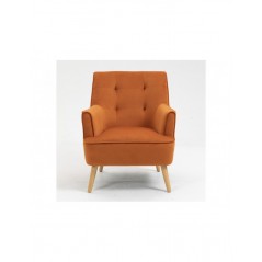 AM Tara Accent Chair Burnt Orange